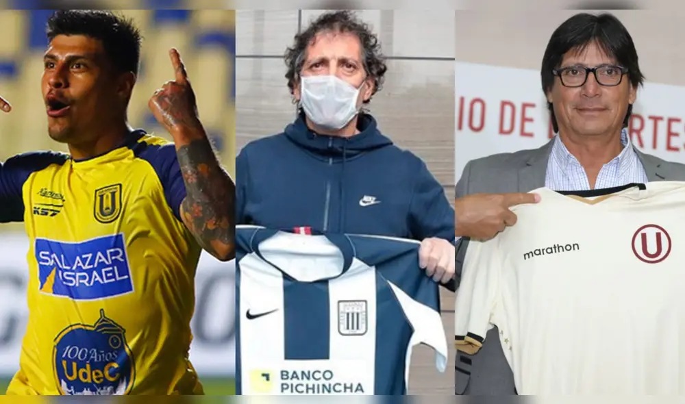 Fichajes de los equipos de la Liga 1. Foto: Composición