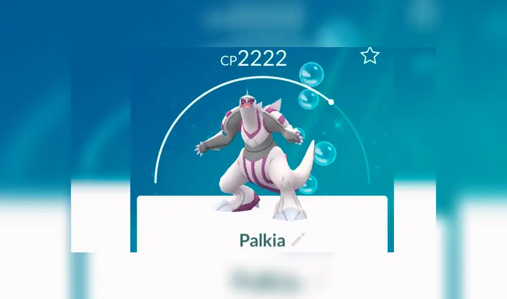 Pokémon GO: derrota a Palkia con estas criaturas y ataques  [FOTOS]