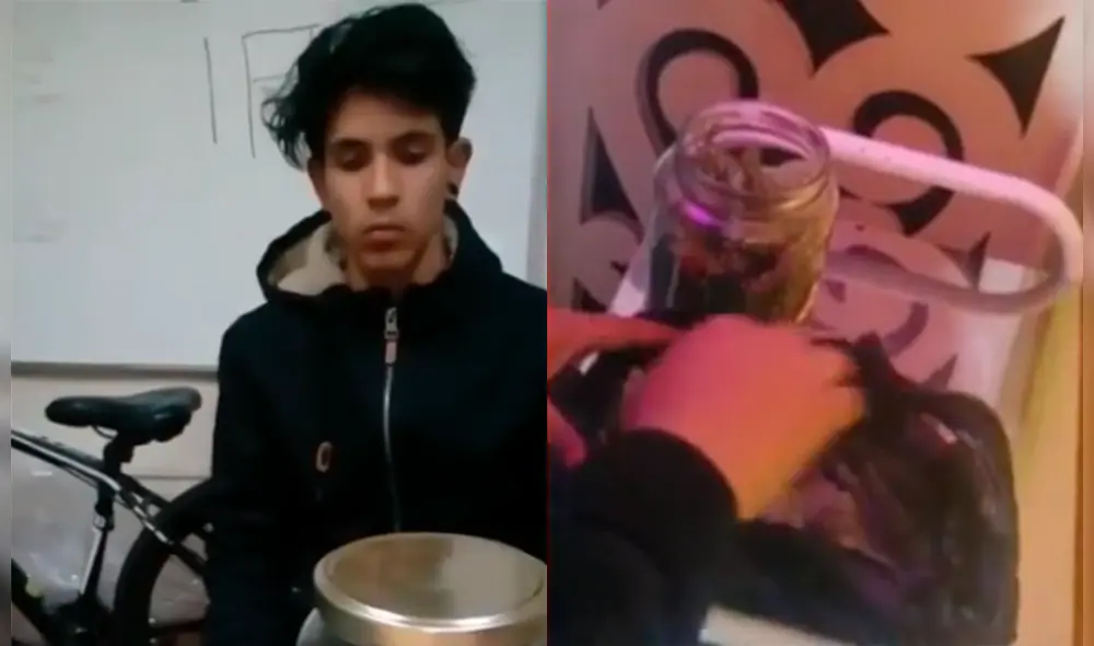 Ángel Salinas fue captado en un video vendiendo droga. (Foto: Captura video) Ángel Salinas fue captado en un video vendiendo droga. (Foto: Captura video)