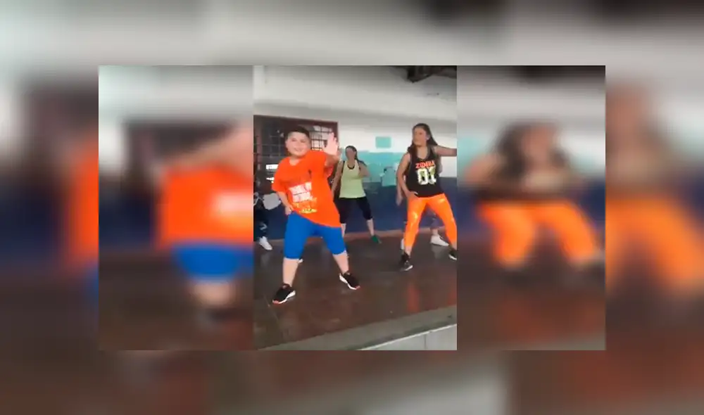 En Facebook, un pequeño enseñó un baile a las madres de sus compañeros y se movieron al ritmo de reggaetón.