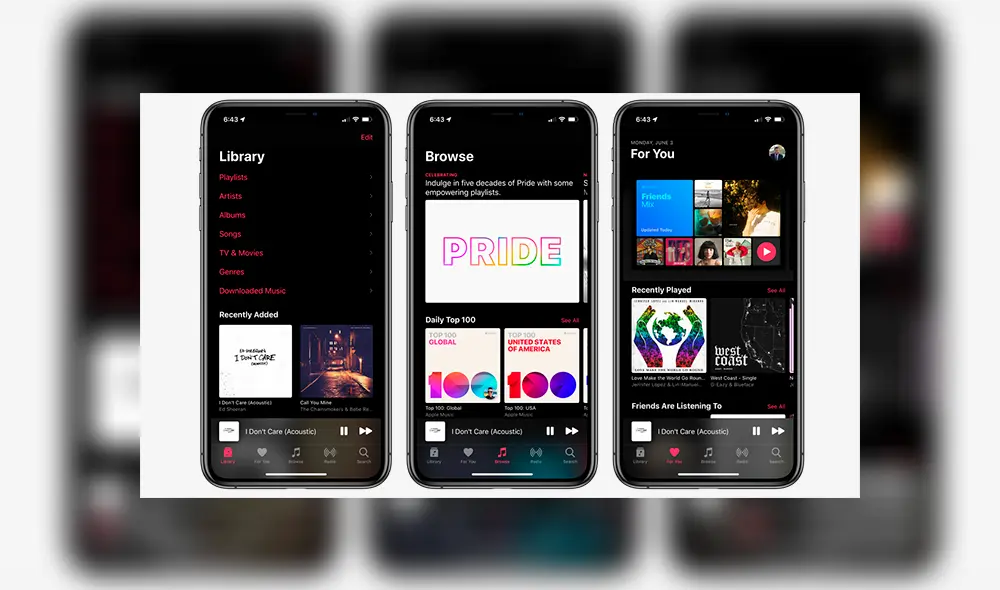 Apple: Así lucirá el modo oscuro que llegará con iOS 13 [VIDEO]
