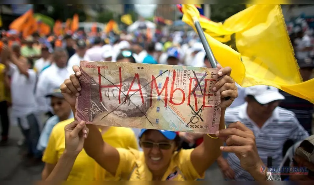 Crisis en Venezuela: 64% de la población ha bajado 11 kilos