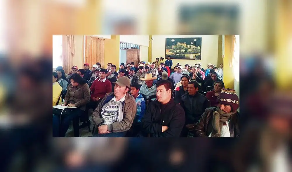 Frente ambientalista de Bambamarca acuerda paro antiminero en Cajamarca