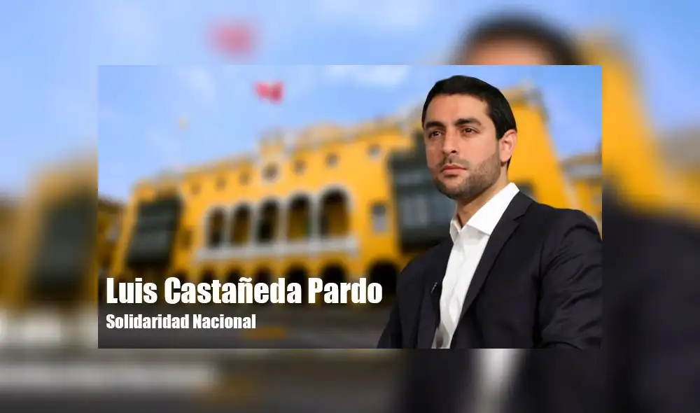 Luis Castañeda Pardo busca suceder a su padre en alcaldía de Lima [PROPUESTAS]