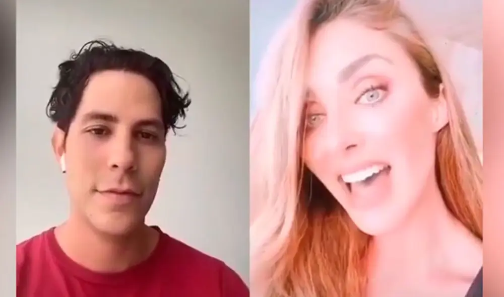 Anahí y Christian Chávez emocionaron a sus fans con su interpretación de “Sálvame”. Los artistas vienen promocionando el próximo concierto de RBD. Foto: TikTok
