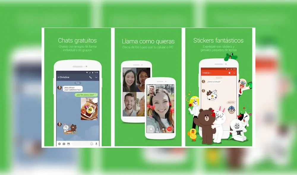 Line es otra aplicación de mensajería que también compite con WhatsApp. Line es otra aplicación de mensajería que también compite con WhatsApp.