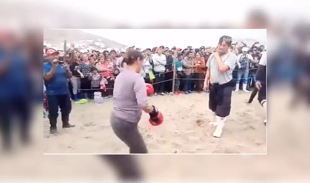 Facebook viral: increíble pelea de boxeo entre peruana y venezolana enfada a usuarios [VIDEO]