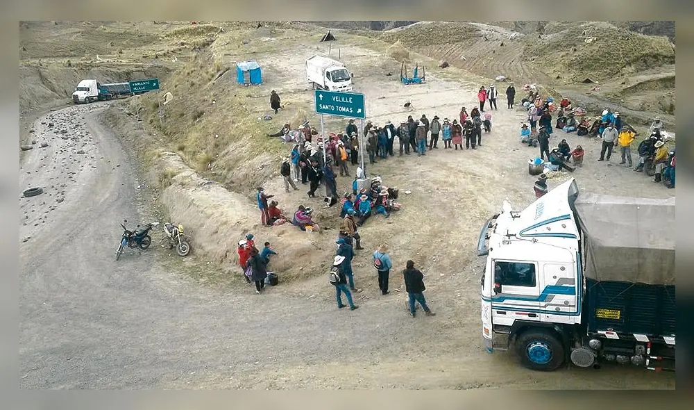 CORREDOR. Si las protestas empiezan habría bloqueo de la vía