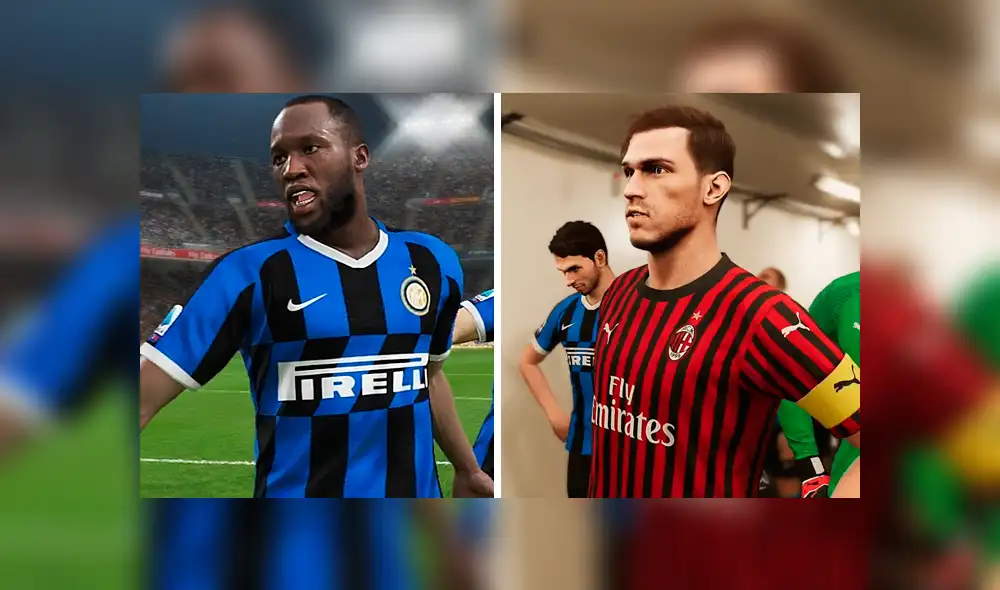 Y ni sus nombres ni equipaciones oficiales formarían parte de PES 2021. Imagen: Redgol.