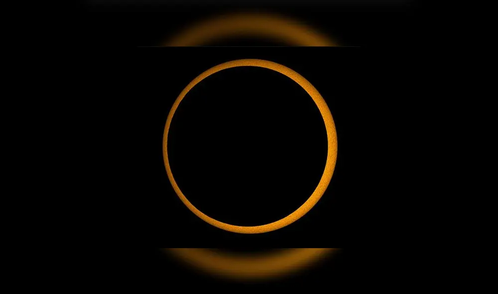 Eclipse anular captado el 12 de mayo de 2012. Crédito: Mikael Svalgaard.