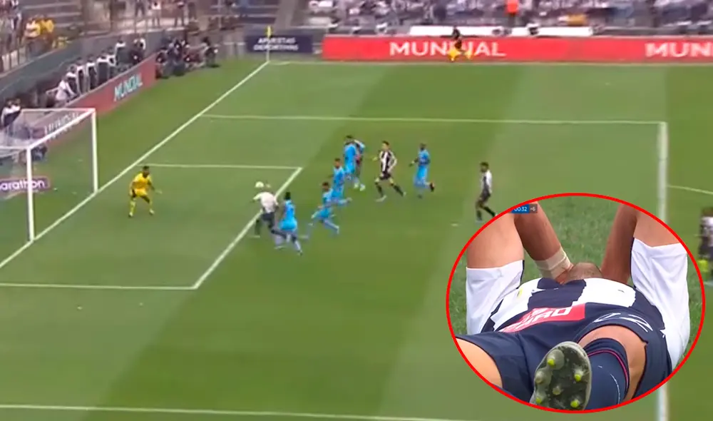 Federico Rodríguez, por su segunda vez en la final de vuelta, se falló un gol que pudo cambiar la historia. | Foto: Gol Perú