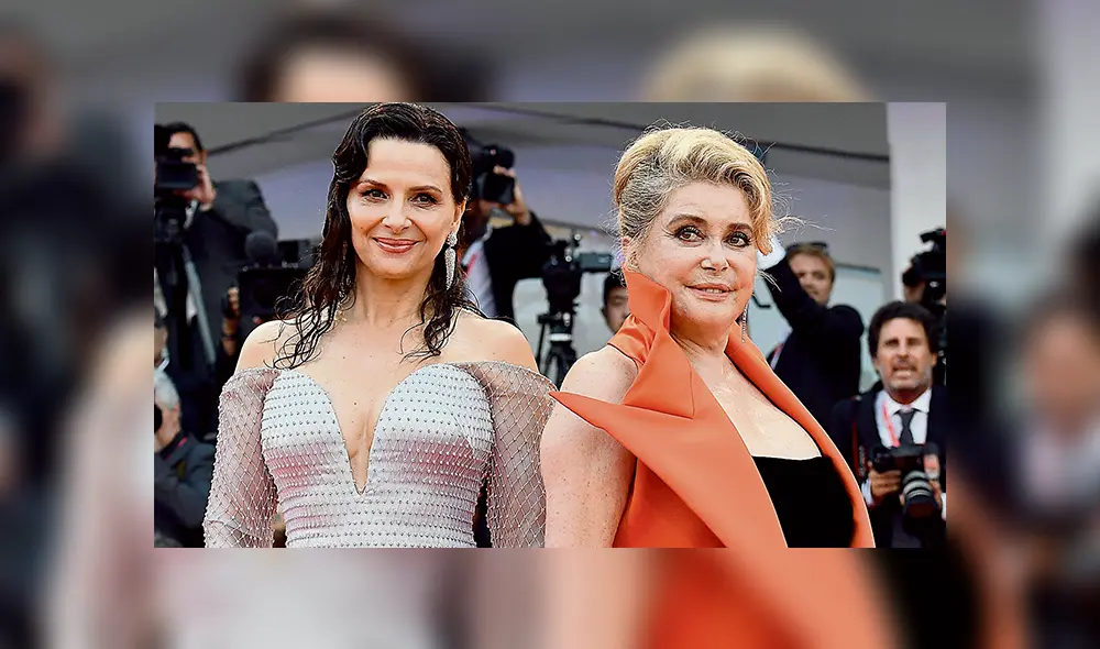 2. La verite. Las actrices Juliette Binoche y Catherine Deneuve. 2. La verite. Las actrices Juliette Binoche y Catherine Deneuve.