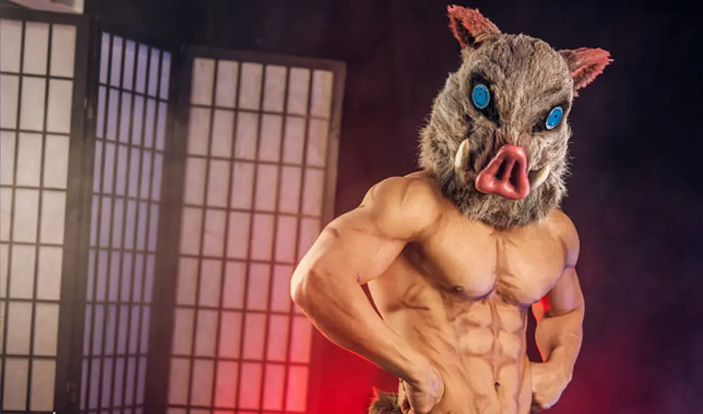 Tyran Cosplayer enamora a fanáticas con su interpretación de Inosuke Tyran Cosplayer enamora a fanáticas con su interpretación de Inosuke