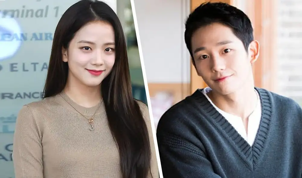 Jisoo de BLACKPINK y el actor Jung Hae In son los protagonistas del drama Snowdrop de jTBC. Foto: composición LR / Osen