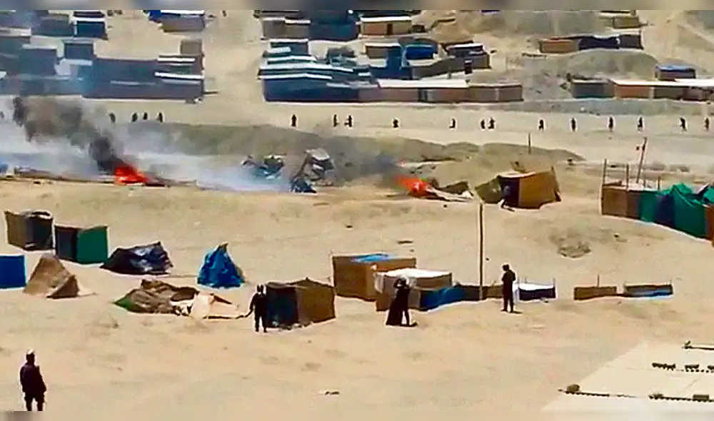 Estrategia. Nuevo operativo en Chao fue pacífico por la mayor cantidad de policías que participaron y el apoyo logístico.