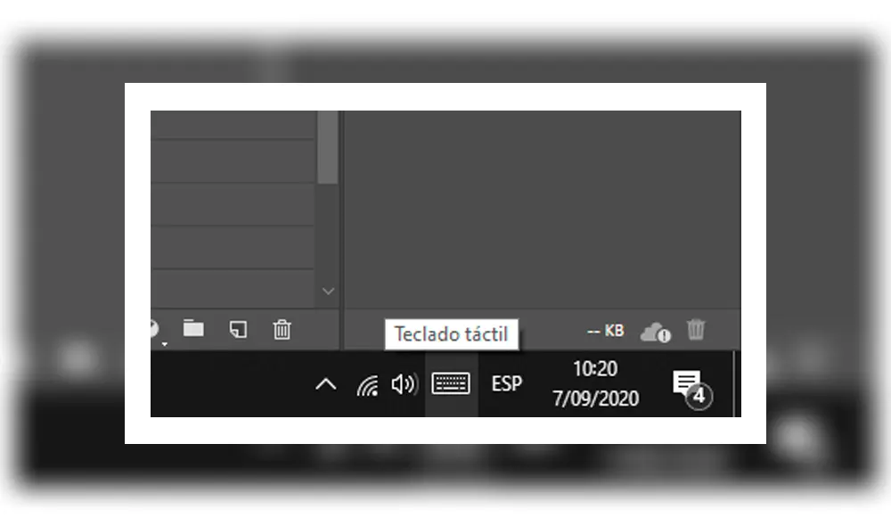También puede activarse sin pulsar la combinación de teclas. Foto: Composición La República.