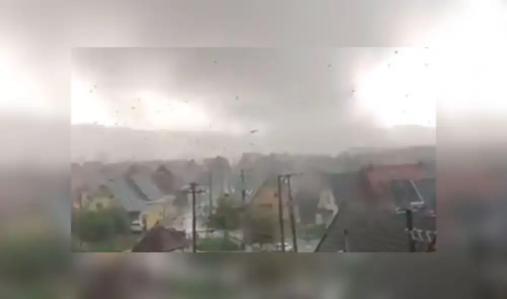 Gigantescas trombas marinas al sur de Chile deja un muerto [VIDEOS]