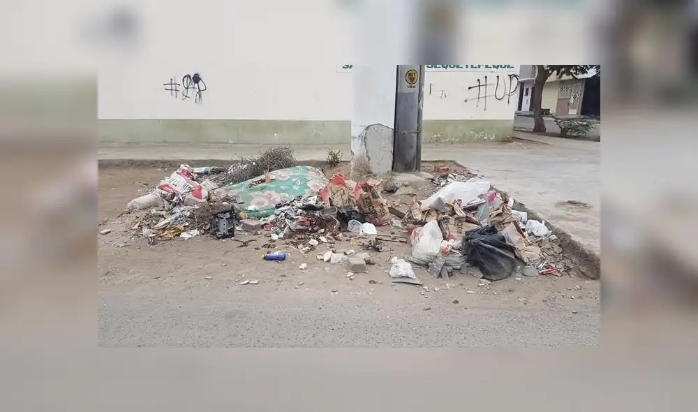 Trujillo: denuncias por basura y desmonte en calles continúa