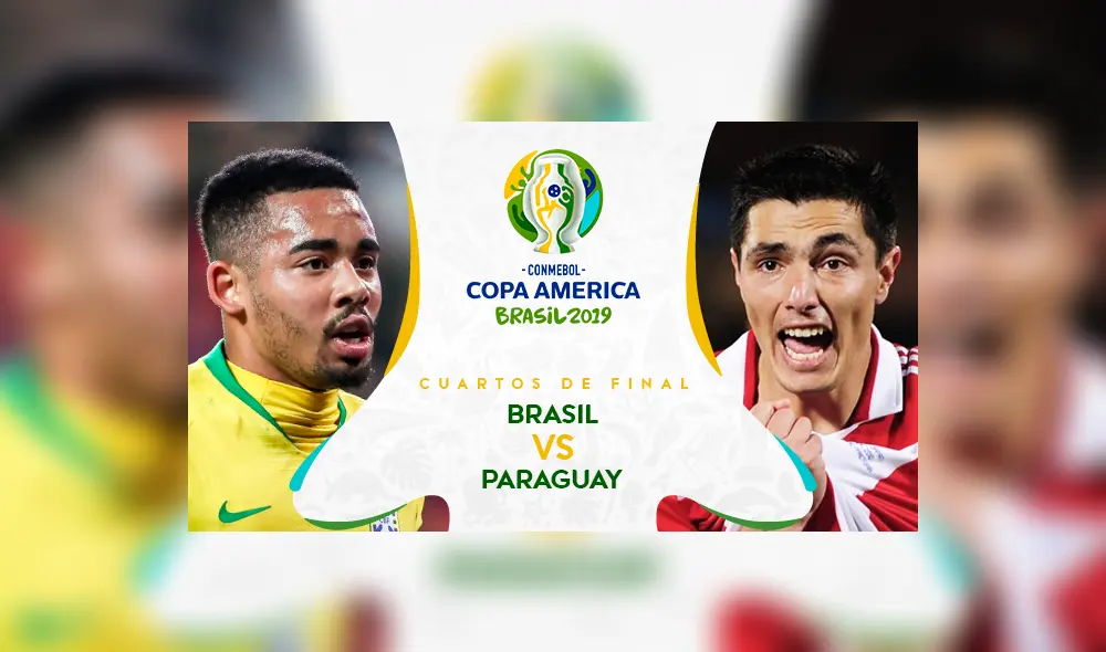 Brasil vs Paraguay se enfrentan en los cuartos de final de la Copa América. Brasil vs Paraguay se enfrentan en los cuartos de final de la Copa América.