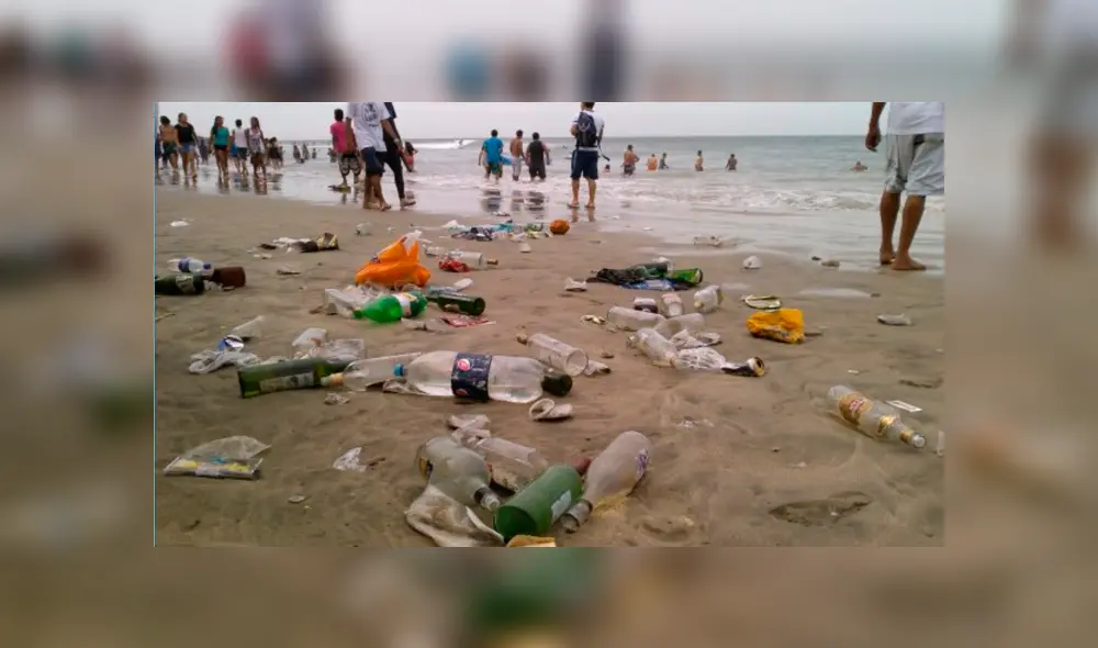 Basura en playas puede causar enfermedades en la piel, vista y problemas gastrointestinales