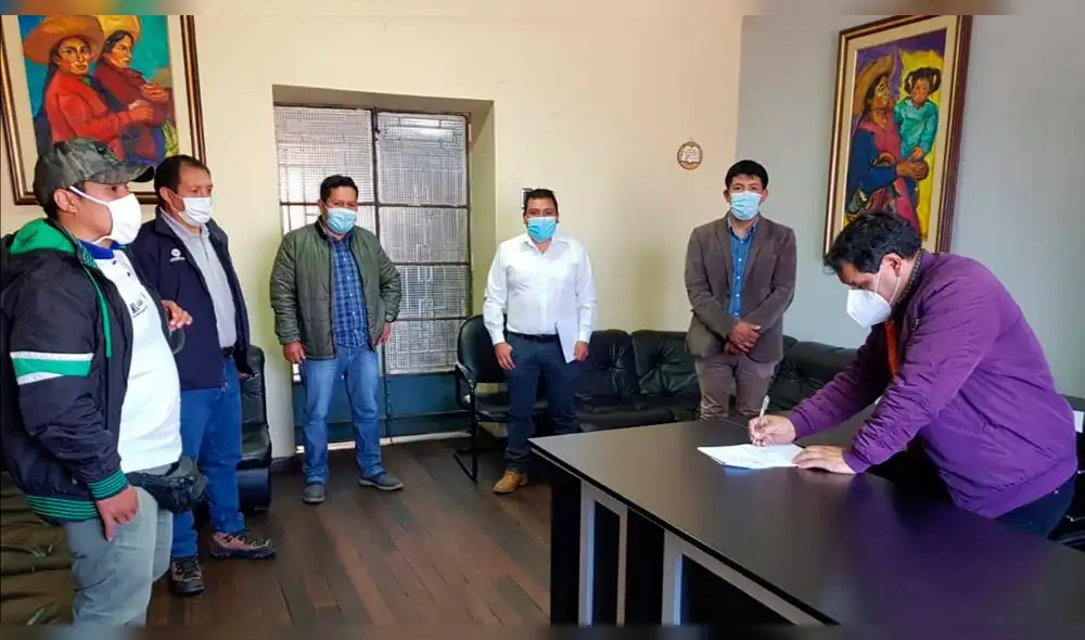 Firman acta de entendimiento