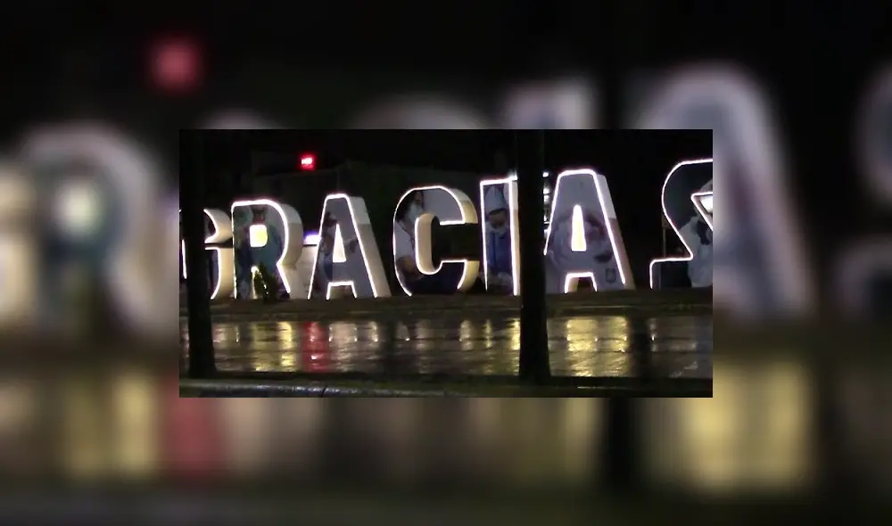 El gobierno local rindió homenaje al personal de salud del Hospital 450 de Durango. (Foto: Noticias Canal 10)