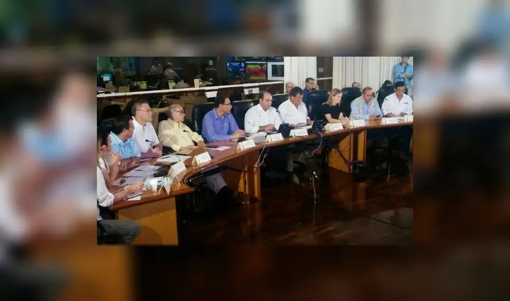 Las cifras que dieron los ministros desde el COEN en el último reporte por huaicos en Perú Las cifras que dieron los ministros desde el COEN en el último reporte por huaicos en Perú