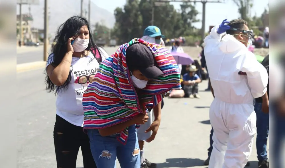 Entre las personas habían menores de edad. (Foto: Michael Ramon) Entre las personas habían menores de edad. (Foto: Michael Ramon)