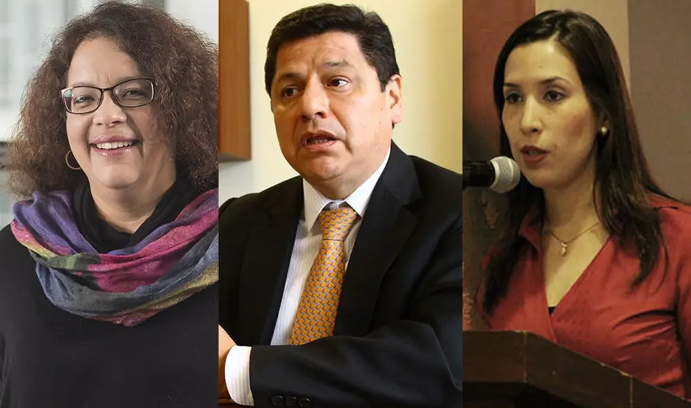 Claudia Cornejo, Eduardo Vega y Silvana Vargas. Foto: composición/Difusión. Claudia Cornejo, Eduardo Vega y Silvana Vargas. Foto: composición/Difusión.