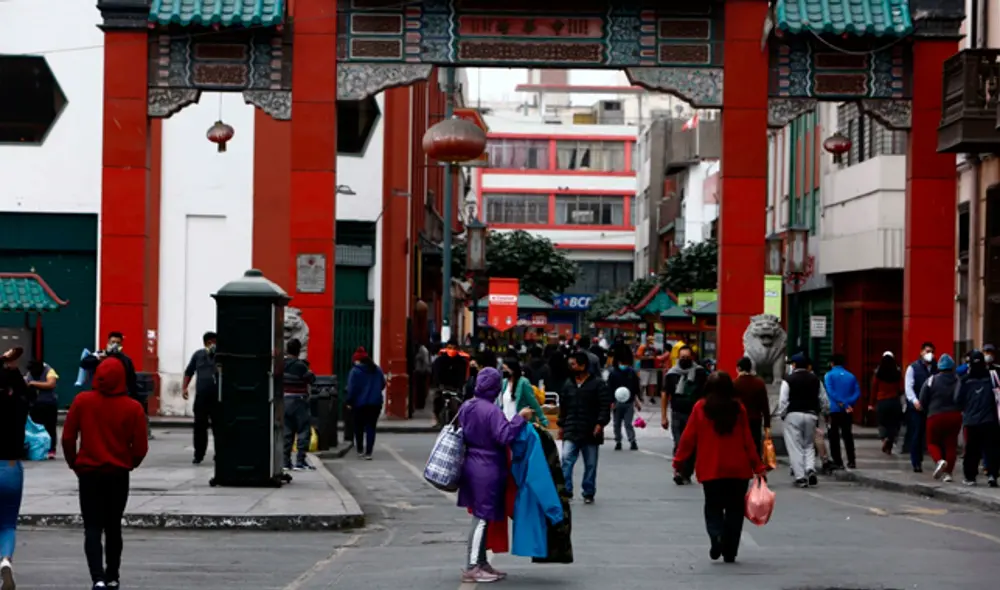 Primer domingo de 'nueva normalidad' en el centro de Lima. Fotos: Marco Cotrina/La República.