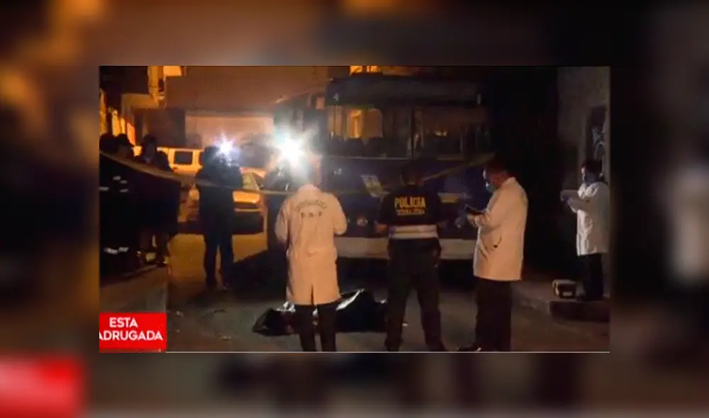 El Agustino: asesinan a balazos a venezolano tras discusión [VIDEO]