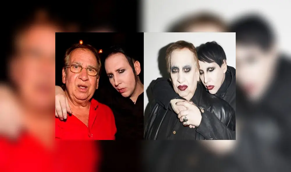 Instagram: con inédita foto de su niñez, Marilyn Manson anuncia la muerte de su padre
