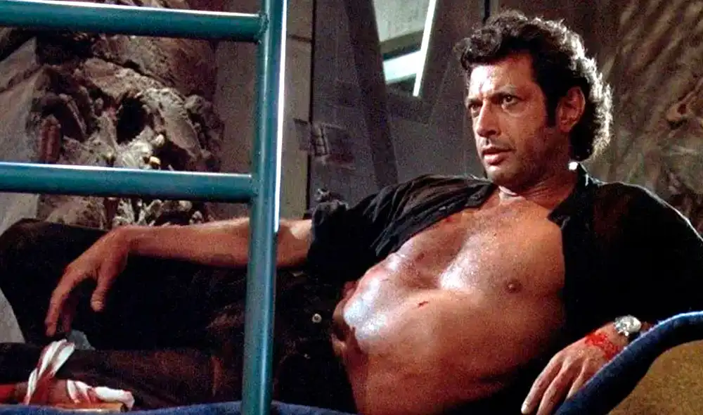 Jeff Goldblum recrea el momento clásico de Jurassic Park. Crédito: Instagram Jeff Goldblum