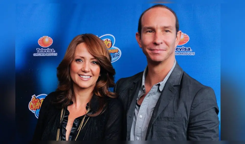 Alfredo Adame y Andrea Legarreta