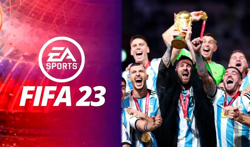 Argentina alzó la Copa del Mundo 2022. Foto: Composición LR / EA / FIFA World Cup Argentina alzó la Copa del Mundo 2022. Foto: Composición LR / EA / FIFA World Cup