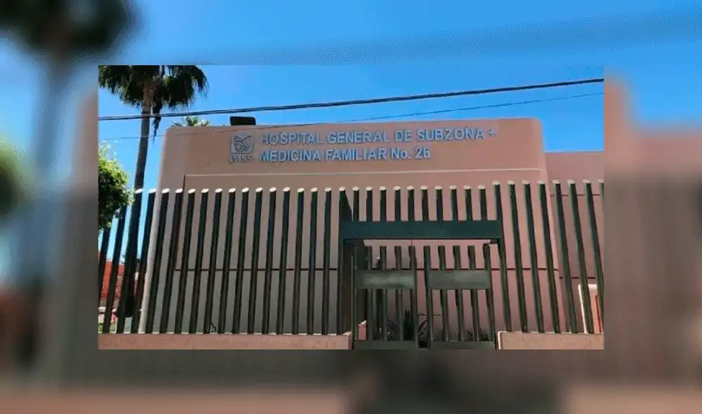 Hospital General de Subzona, en Los Cabos, donde ocurrió el incidente. Foto: El Debate.