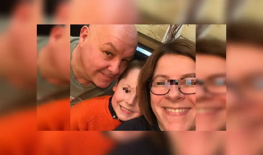 Chris Cadby junto a su hijo y a su esposa fallecida por COVID-19. Fuente: Athena Pictures / Daily Mail. Chris Cadby junto a su hijo y a su esposa fallecida por COVID-19. Fuente: Athena Pictures / Daily Mail.