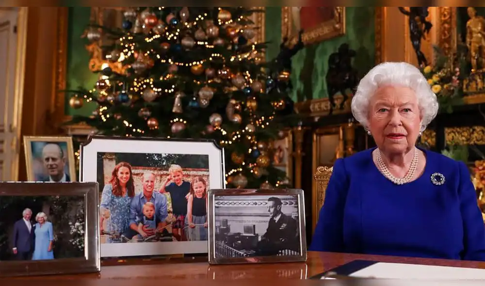 La reina Isabel II manifesta su descontento al no incluir foto del príncipe Harry y Meghan Markle durante su discurso por Navidad. Foto: Instagram