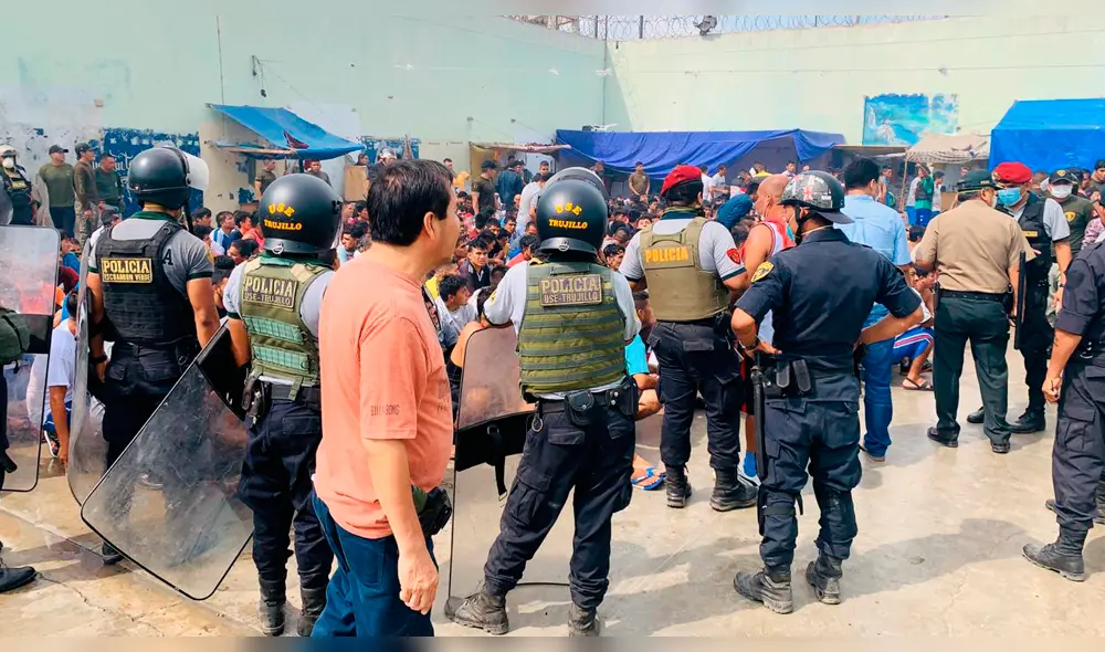 Motín en cárcel de Trujillo fue controlado. Motín en cárcel de Trujillo fue controlado.