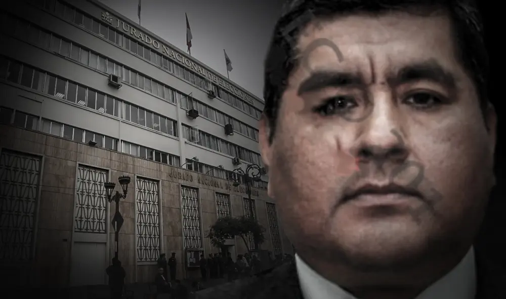 Ángel Chilingano Villanueva reemplazó a Carlos Palomino tras su vacancia por supuesto nepotismo. Composición: La República. Ángel Chilingano Villanueva reemplazó a Carlos Palomino tras su vacancia por supuesto nepotismo. Composición: La República.