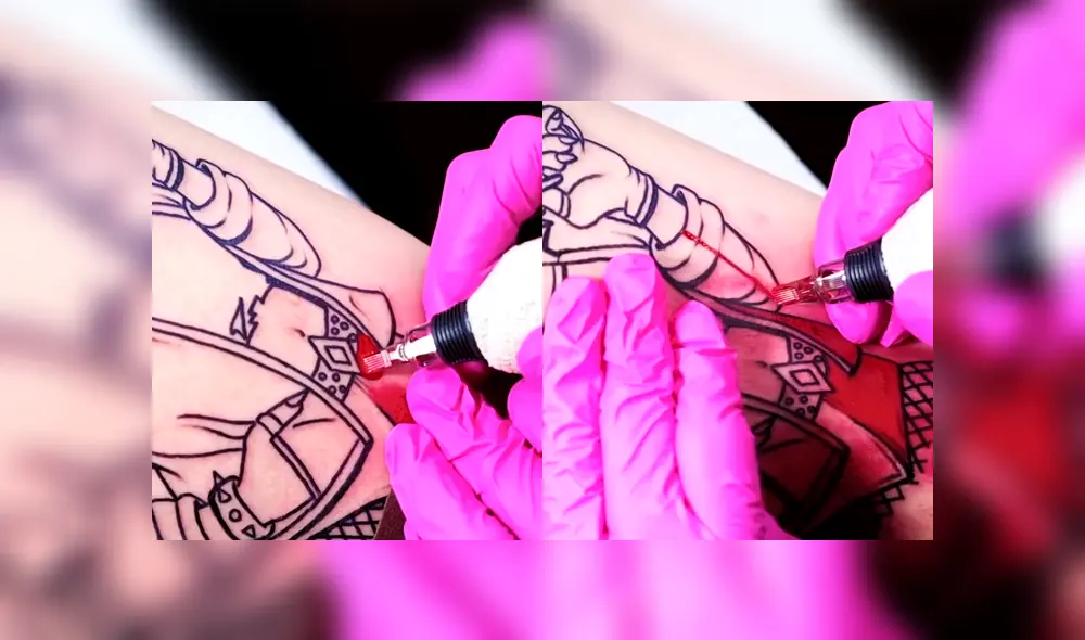 Desliza a la izquierda para ver el tatuaje que ha impresionado a los usuarios de Facebook. Foto: Captura. Desliza a la izquierda para ver el tatuaje que ha impresionado a los usuarios de Facebook. Foto: Captura.