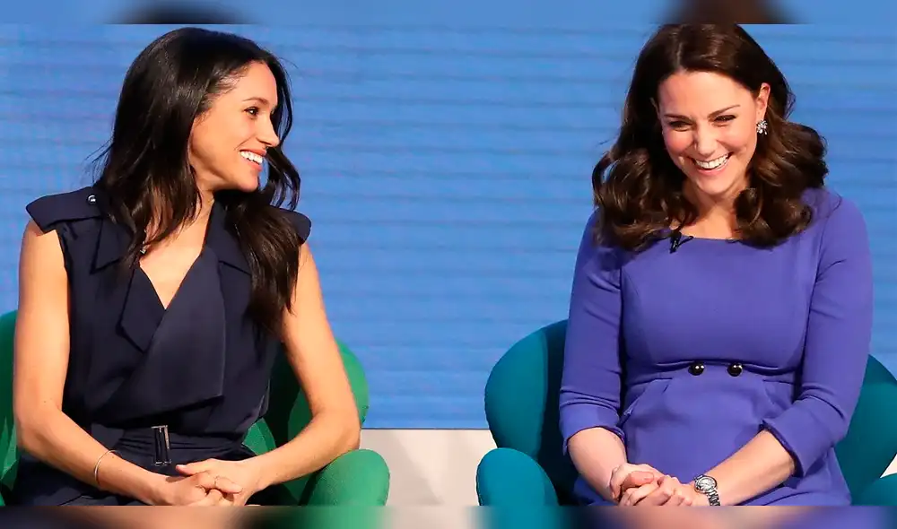 Meghan Markle y Kate Middleton hacen 'la paces' por la reina Isabel [FOTOS]