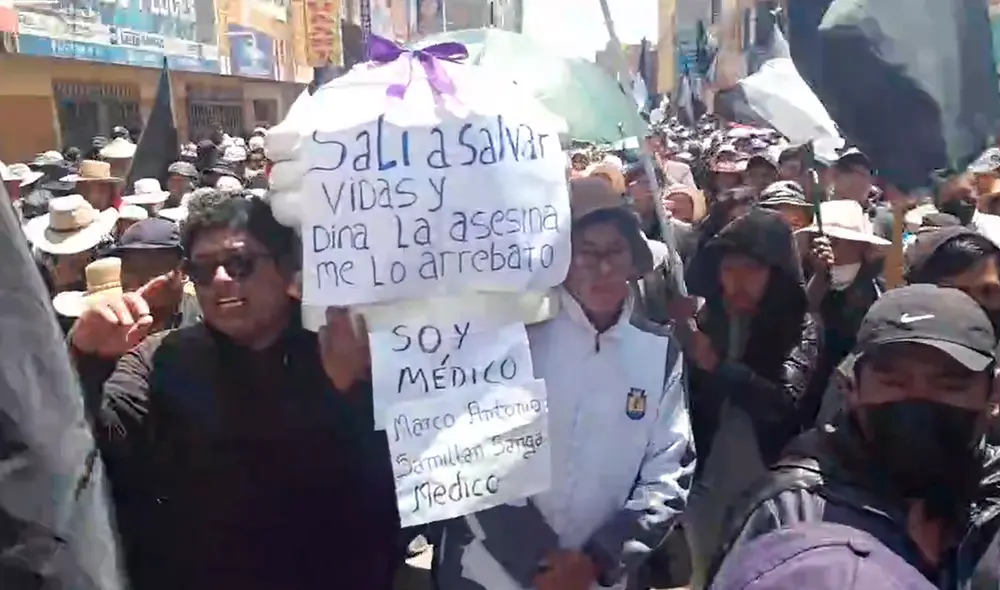 Féretros serán movilizados hasta la plaza de la ciudad. Foto: La República