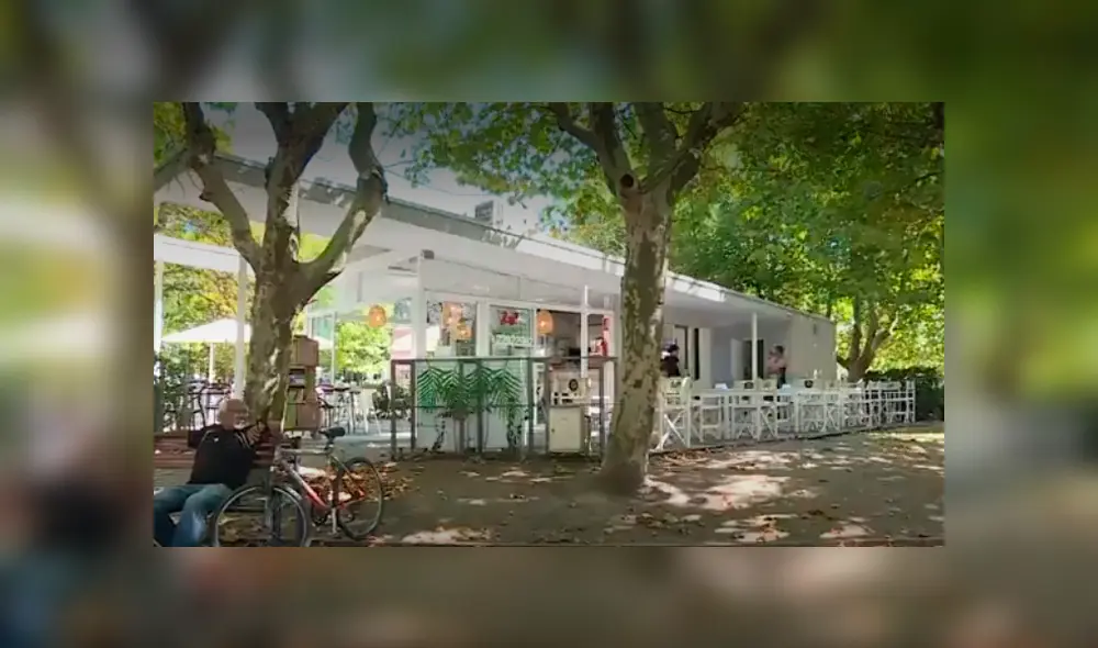 Los delincuentes lo apuñalaron por la espalda antes de perseguirlo para matarlo. (Foto: captura)