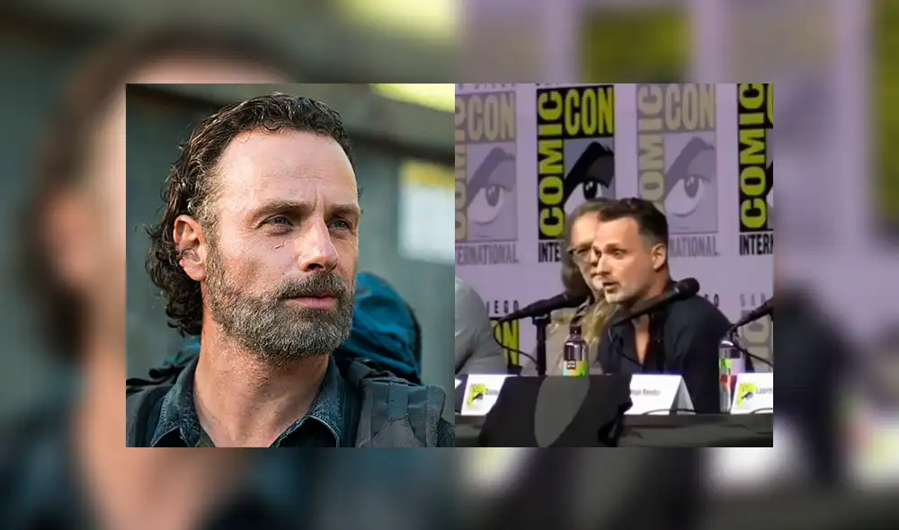The Walking Dead: Andrew Lincoln se despide de la serie con conmovedor mensaje The Walking Dead: Andrew Lincoln se despide de la serie con conmovedor mensaje