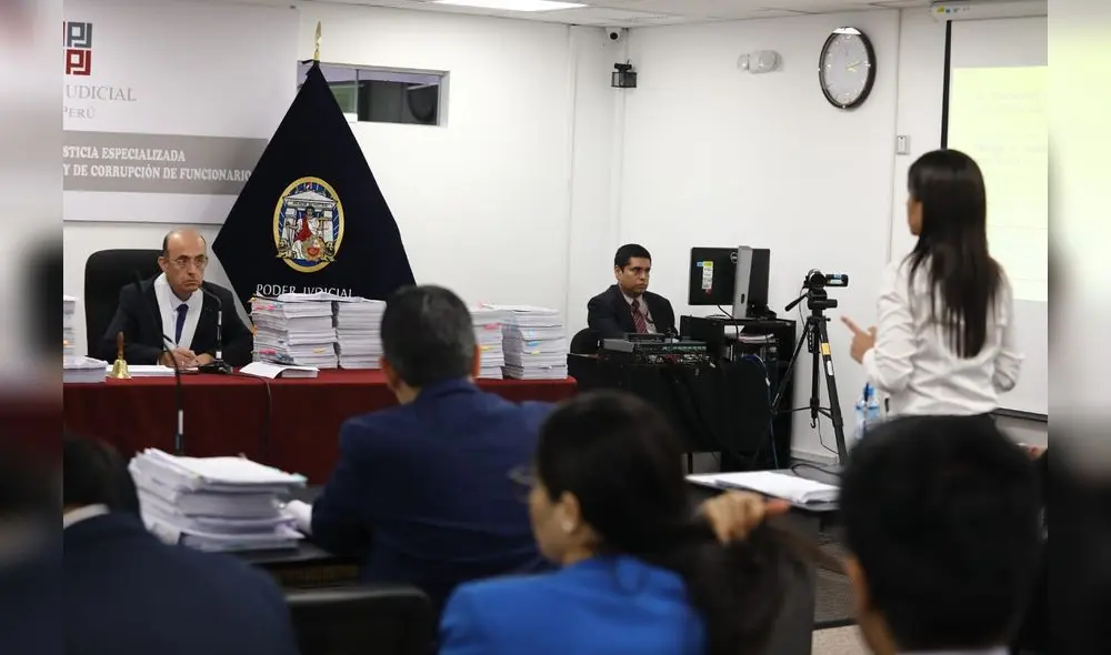 Abogada de Keiko Fujimori sustenta su defensa técnica ante el juez Victor Zúñiga. Foto: Jorge Cerdán / La República.