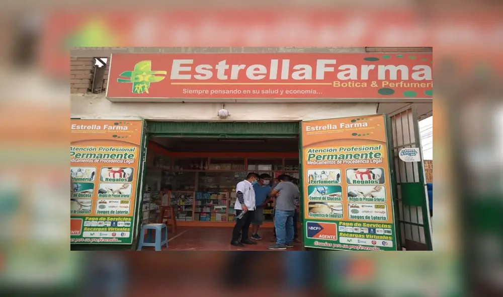 Asalto a farmacia. Créditos: URPI-GLR.