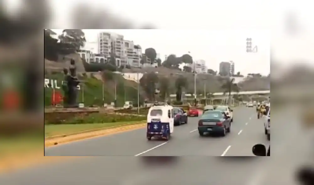 Chorrillos: Mototaxis continúan invadiendo vías de la Costa Verde pese a prohibición [VIDEO]