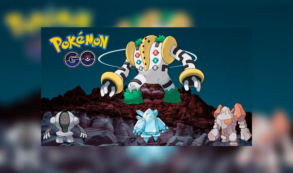 Regigigas, Registeel, Regirock y Regice pueden ser tuyos hoy mismo gracias a este evento. Regigigas, Registeel, Regirock y Regice pueden ser tuyos hoy mismo gracias a este evento.