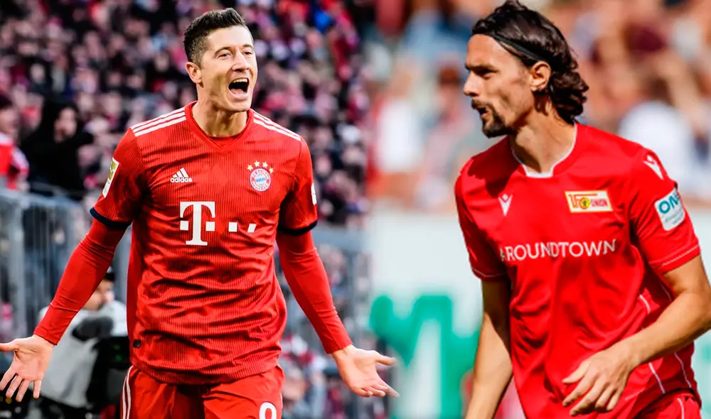 Ver EN VIVO Bayern Múnich vs. Unión Berlín EN DIRECTO ONLINE vía ESPN 2 y Fox Sports por la fecha 26 de la Bundesliga. (FOTO: Composición GLR). Ver EN VIVO Bayern Múnich vs. Unión Berlín EN DIRECTO ONLINE vía ESPN 2 y Fox Sports por la fecha 26 de la Bundesliga. (FOTO: Composición GLR).